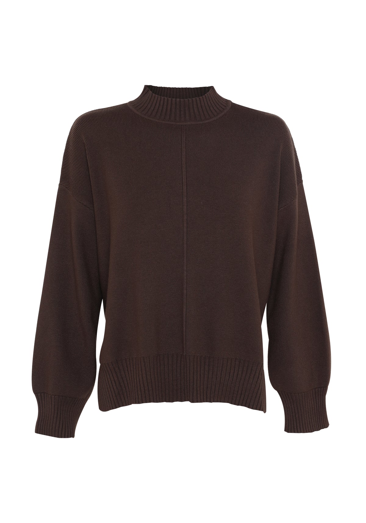 Maxine Knit Top Brown