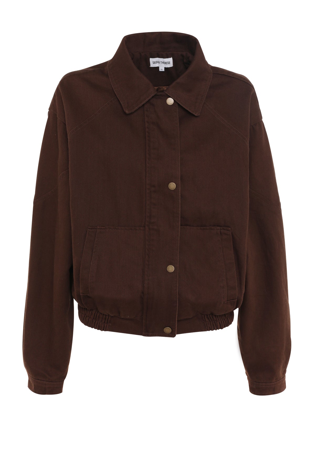 Delphine Denim Jacket Brown