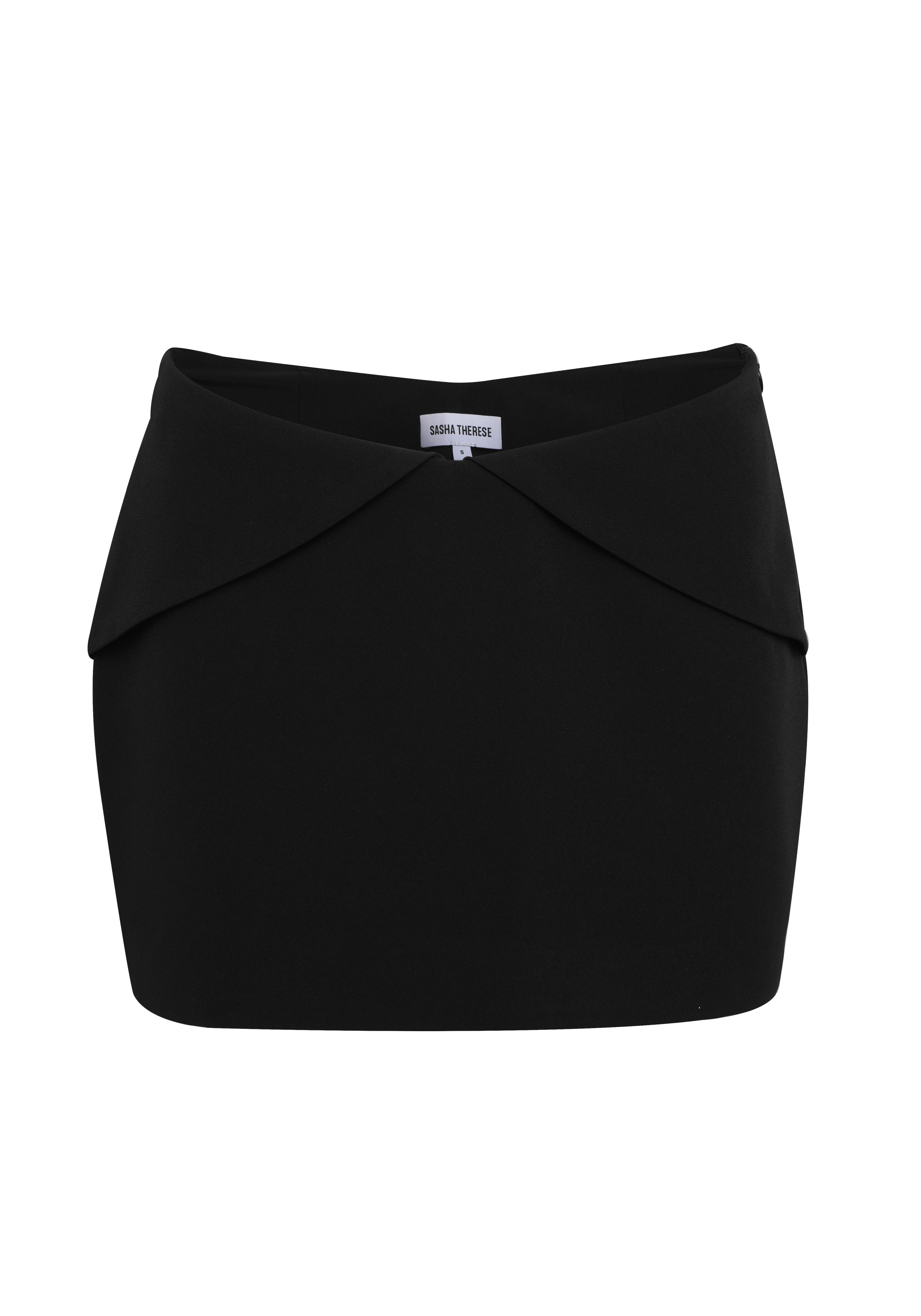 Juno Mini Skirt Black