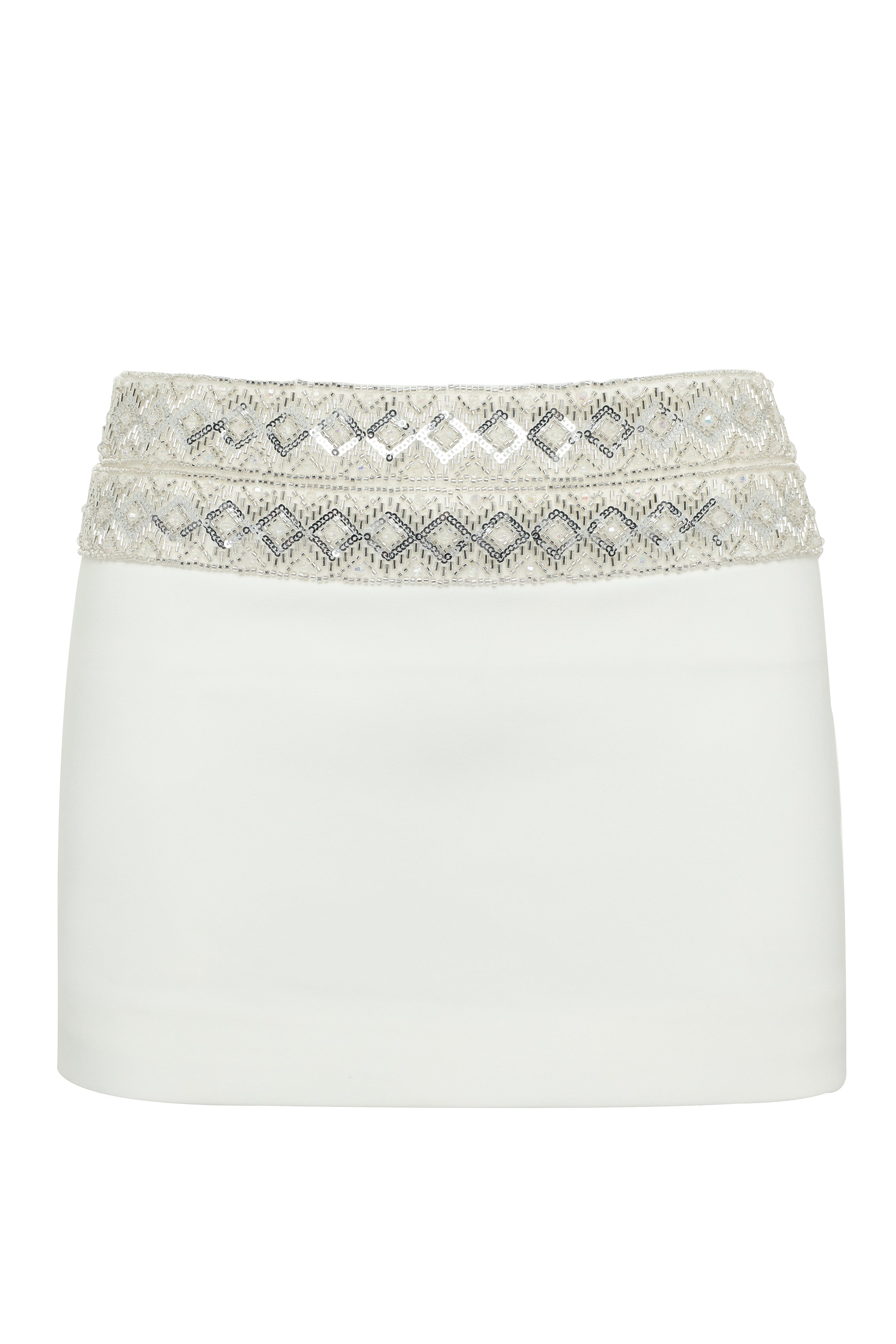 Amelie Mini Skirt White