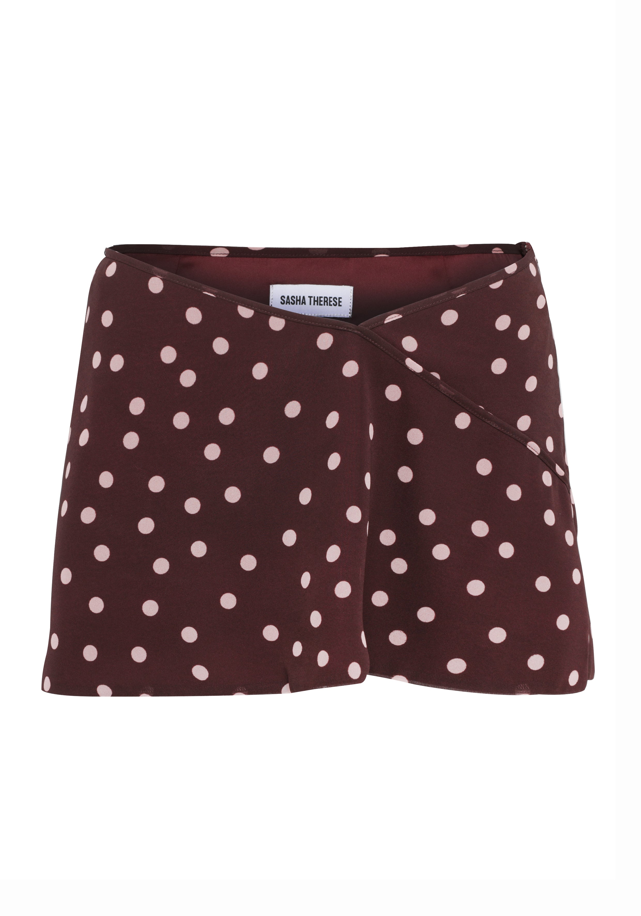 Tilly Mini Skirt Pink Polkadot