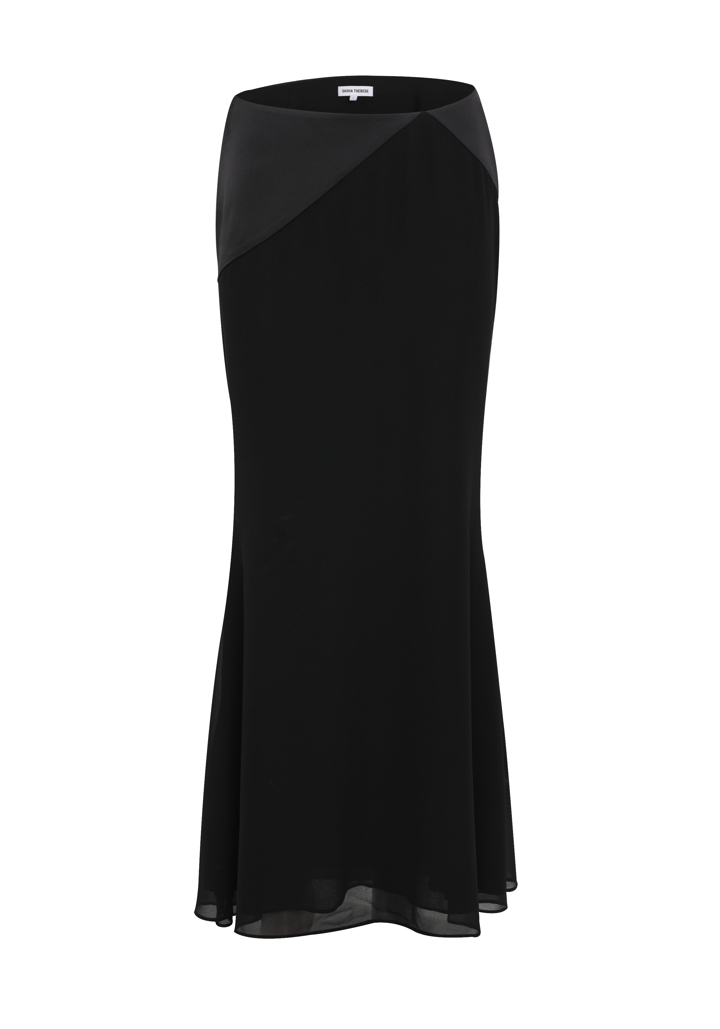 Florie Maxi Skirt Black