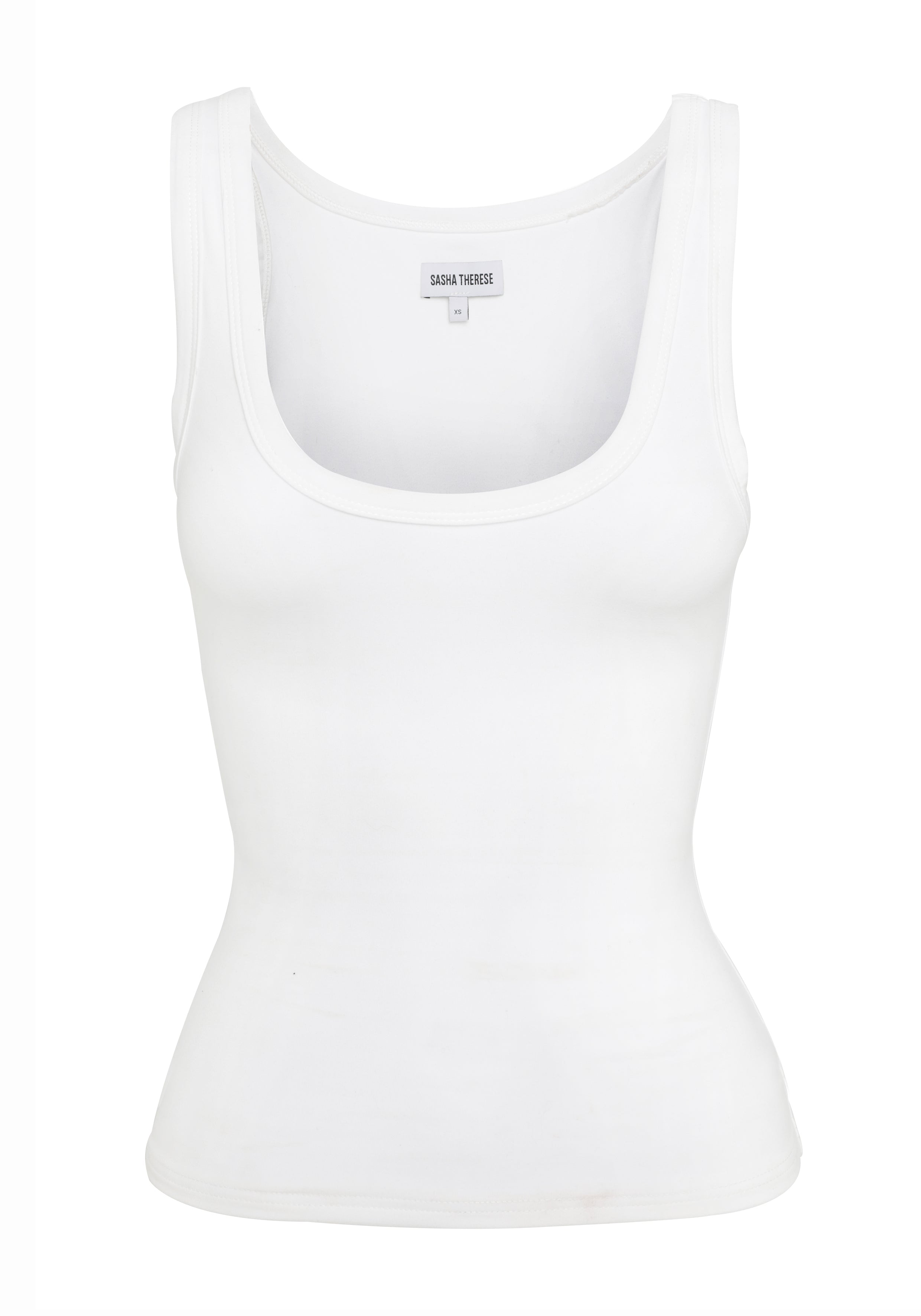 Pippa Reversible Tank White