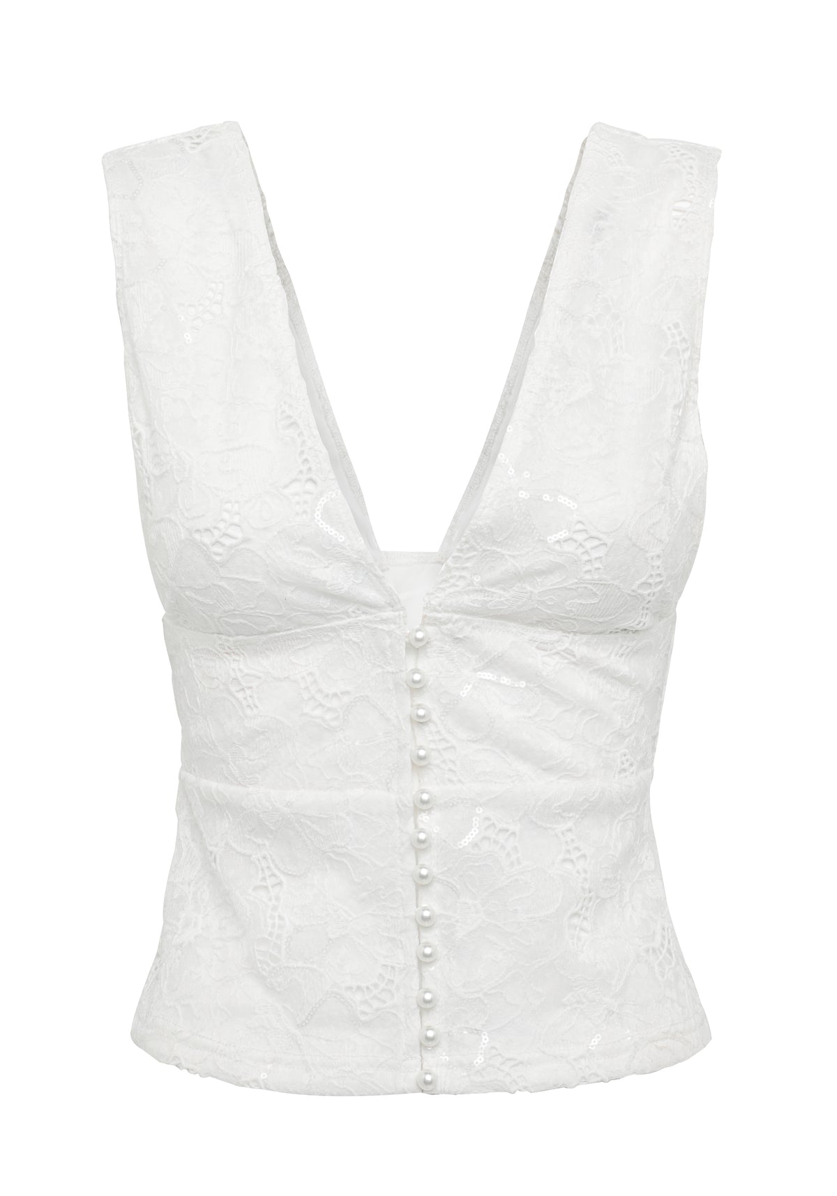 Ava Top White