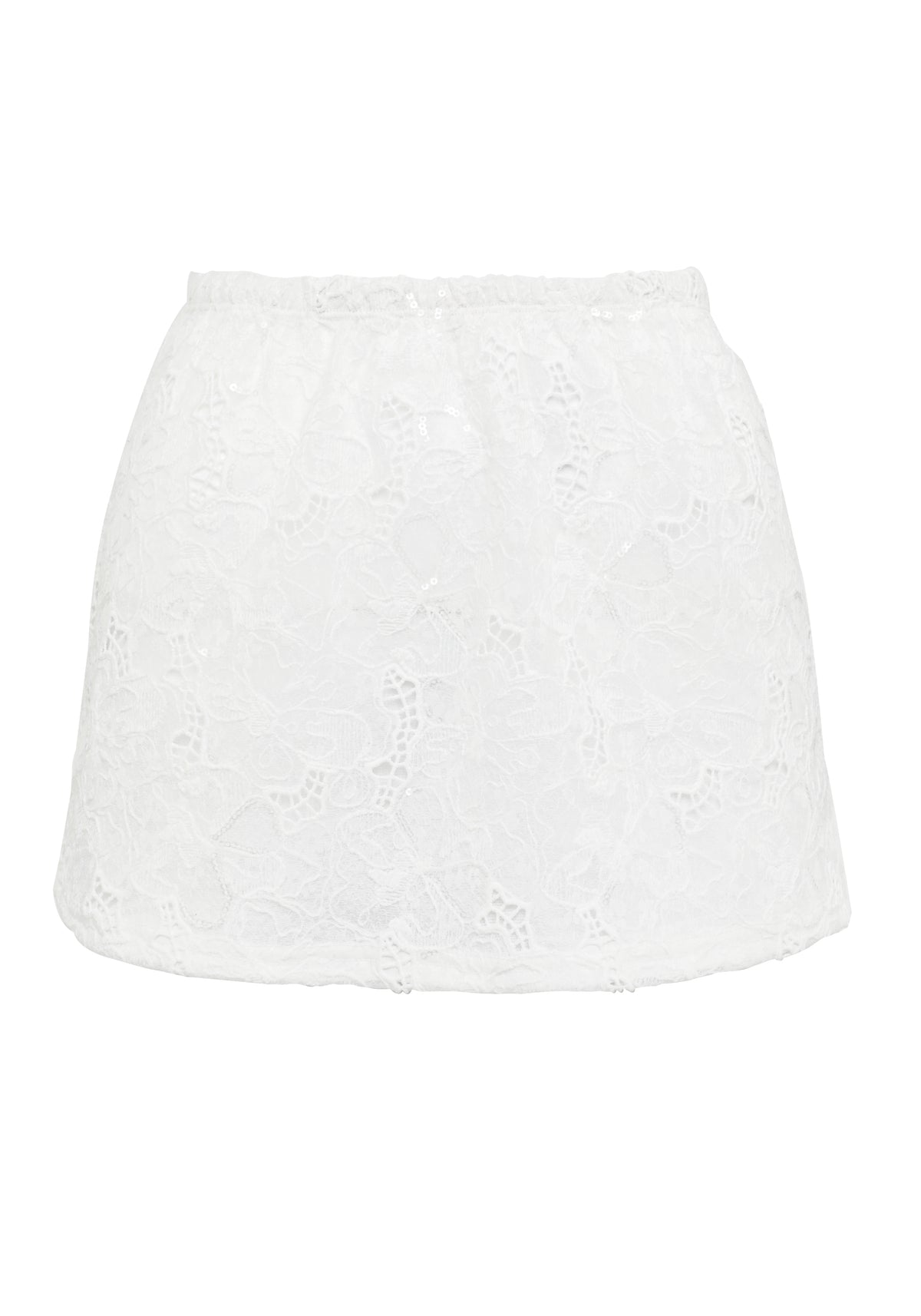 Ava Mini Skirt White