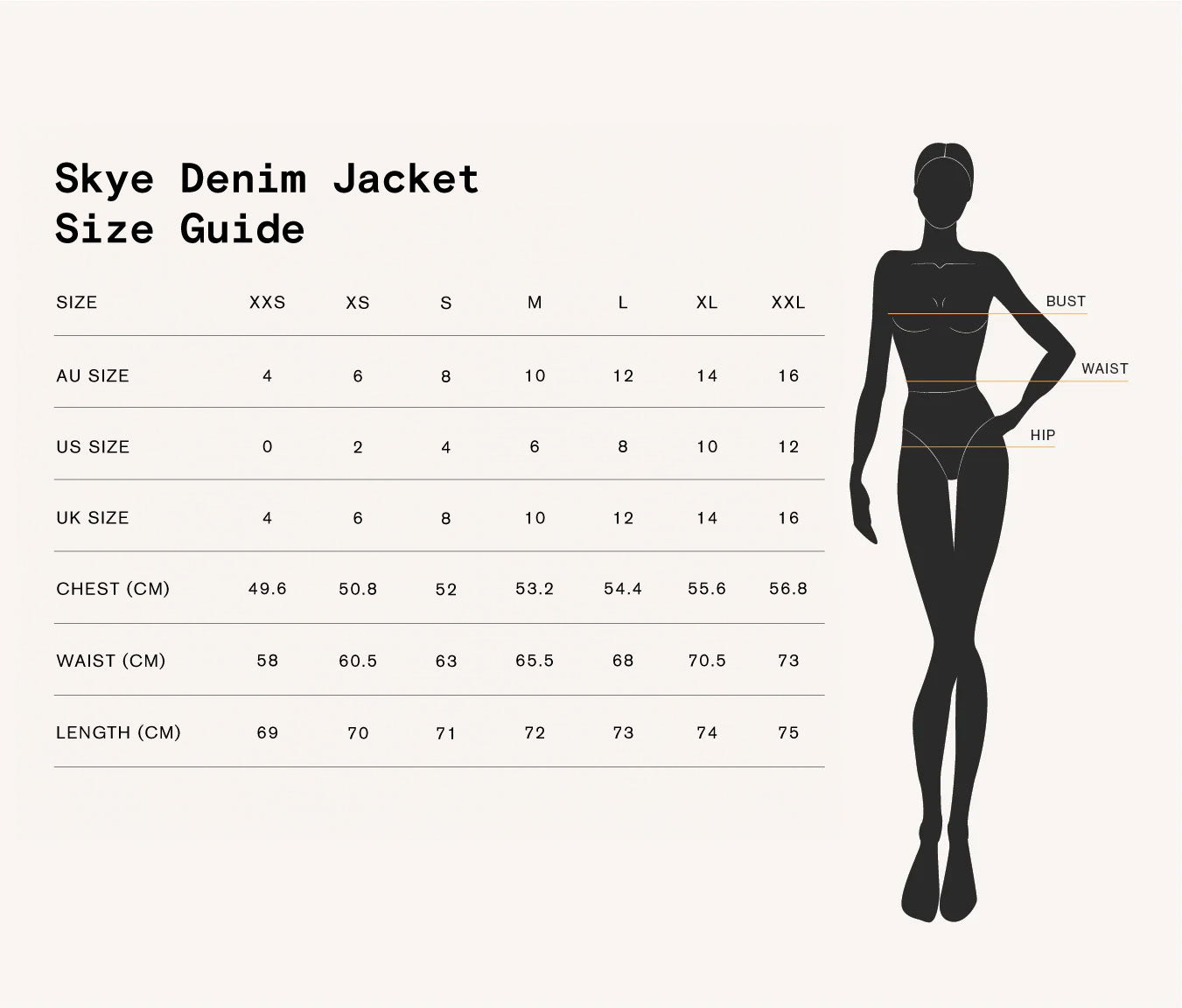 Skye Denim Jacket - Main Image