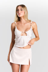 Estelle Micro Mini Skirt Pink